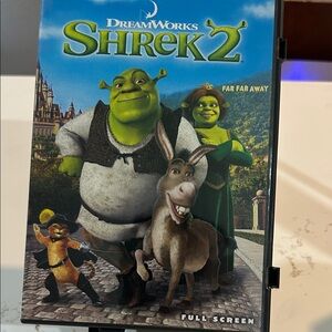 DreamWorks Shrek 2 DVD Movie Cover- good condition